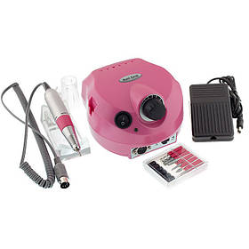 Фрезер для манікюру та педикюру Nail Master DM-202 на 25000 обертів 30W Рожевий