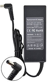 Блок живлення для ноутбука Toshiba 19 V 4.74 A 5.5x2.5 + кабель живлення (2078)