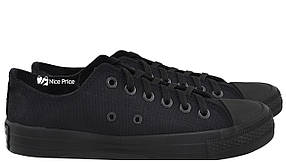 Кеды Converse All Stars Black Monochrome Low M5039 (черные) 42