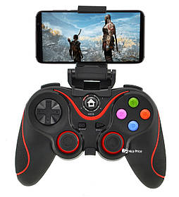 Бездротовий Bluetooth джойстик Gen Game V8 Black/Red (7211)