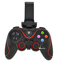 Бездротовий Bluetooth джойстик Gen Game V8 Black/Red (7211), фото 6