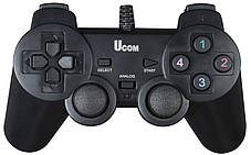 Дротовий геймпад (джойстик) Ucom UC-JS704S USB для ПК Black (25118), фото 3