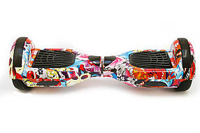 Гіроборд 6,5 SmartWay із самобалансом з Bluetooth і колонками Flowers
