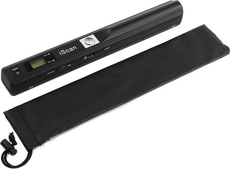 Портативний ручний сканер iScan S001 LCD 900dpi Black Уцінка 202020, фото 1