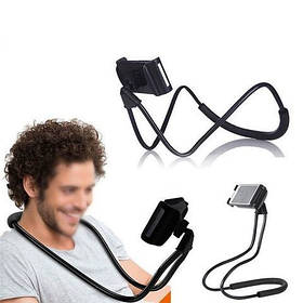 Тримач для телефона на шию чорний