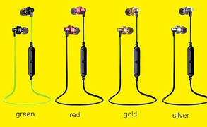 Гарнітура AWEI Bluetooth A990BL Green, фото 4