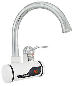 Проточний електричний водонагрівач Delimano c LCD екраном (підключення зі стіни) (4803)