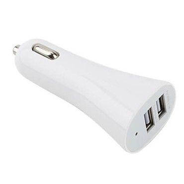 USB-зарядка від прикурювача в авто на 2 USB, фото 1