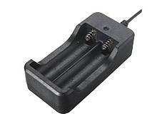 Зарядний пристрій на 2 акумулятори для Li-Ion 3.7 V 18650 з кабелем (6862), фото 4