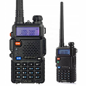 Портативна рація Baofeng UV-5R + гарнітура