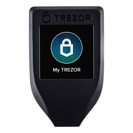 Апаратний гаманець Trezor Model T Black (ВІТРИННИЙ ВАРІАНТ) (Відкрита упаковка), фото 1