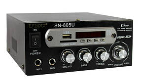 Підсилювач звуку UKC SN-805U MP3 FM USB SD + караоке