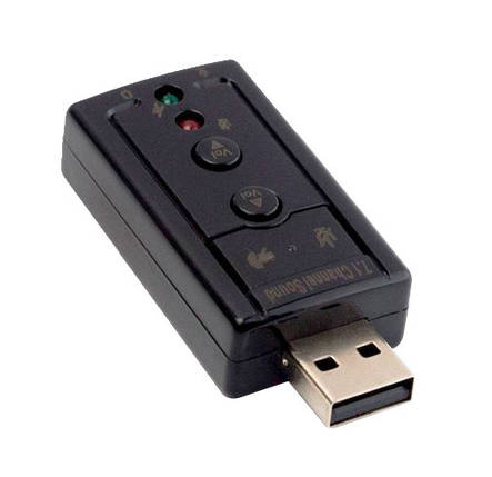 USB звукова карта 3D Sound card 7.1 зовнішня (24104), фото 3