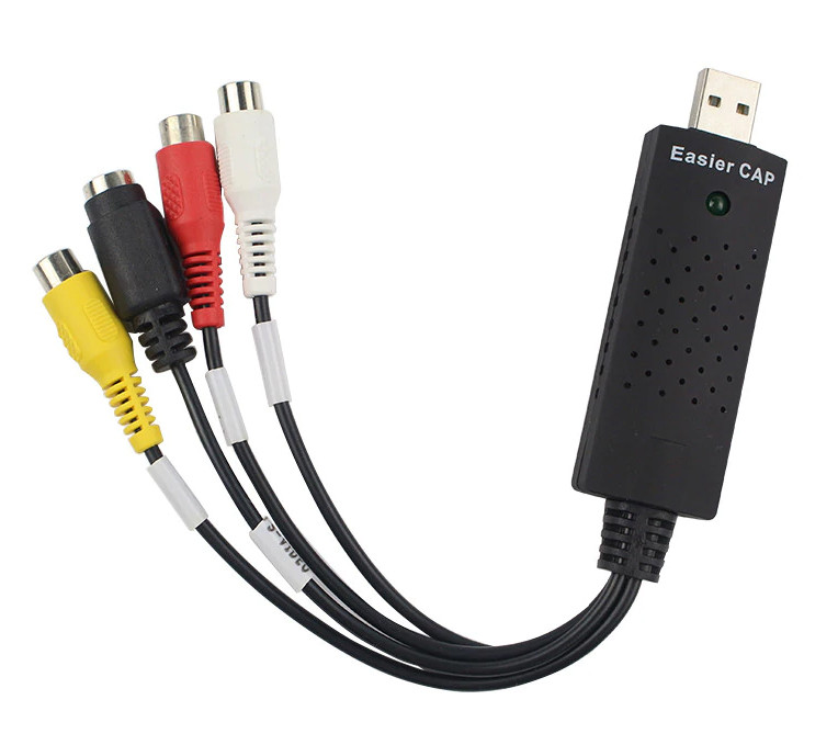 Карта видеозахвата USB 2.0 Converter EasyCap (1 канал) SVideo (1355