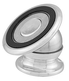 Магнітний тримач для телефона CT690 (3289) Сріблястий