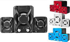 USB-колонки для ПК комп'ютерні колонки 2.1 YIDO YD-XSD-2