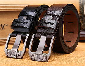 Стильний шкіряний ремінь Bolo Bekele (001)