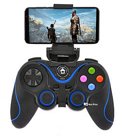 Бездротової Bluetooth-джойстик Gen Game V8 Black/Blue(7211)