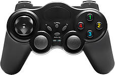 Бездротовий джойстик для ПК PC GamePad DualShock DJ-EW800 з вібрацією (25101), фото 3