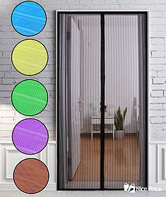 Анти москітна сітка штора на магнітах Magic Mesh