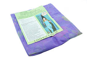 Анти москітна сітка штора на магнітах Magic Mesh Фіолетовий з малюнком