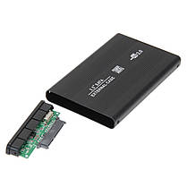 Зовнішня кишеня для HDD 2.5" SATA USB 2.0 Black (DC4344), фото 4