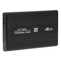 Зовнішня кишеня для HDD 2.5" SATA USB 2.0 Black (DC4344), фото 6
