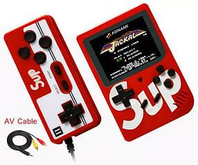 Ретро ігрова приставка (Ігрова консоль) Game Box sup 400 ігор в 1 + джойстик Red