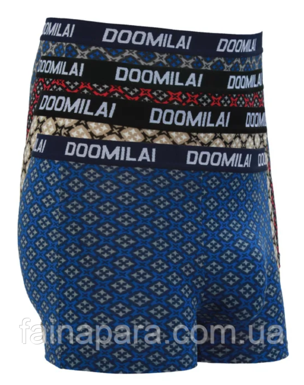 Чоловічі труси-боксери бавовна-бамбук Doomilai L