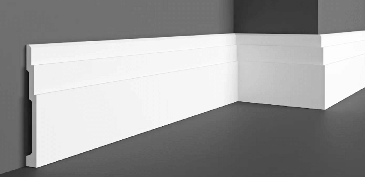 Плінтус дюрополімер Gaudi Decor (122х15х2440мм)