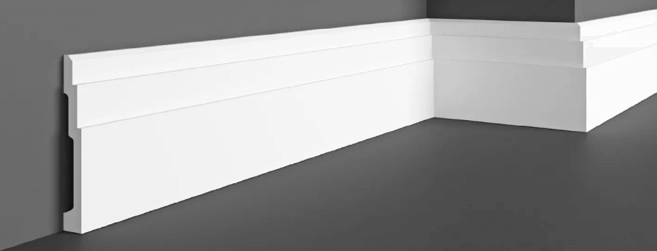 Плінтус дюрополімер Gaudi Decor (100х15х2440мм)