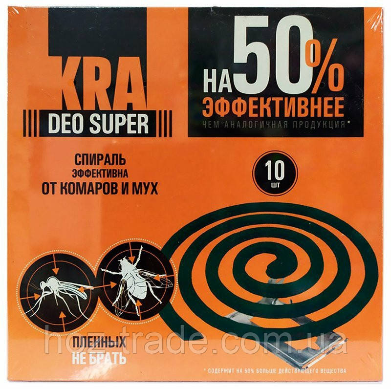 Спіралі від комарів і мух KRA