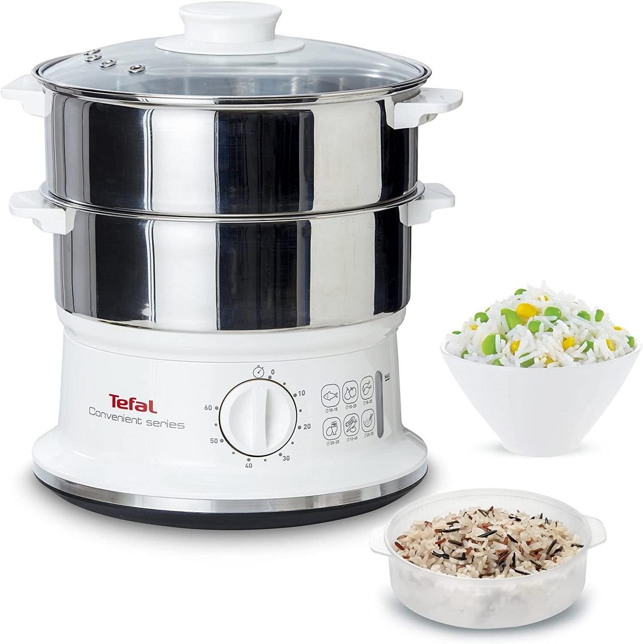Пароварка TEFAL Convenient VC1451, цена 3350 грн — Prom.ua (ID#1633704407)