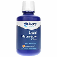 Магний жидкий (Liquid Magnesium) 300 мг 473 мл со вкусом мандарина