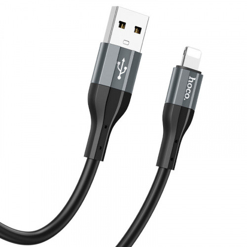 Кабель Hoco X72 USB - Lightning 2.4A/1m (Чорний)