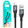 Кабель Hoco X72 USB - Lightning 2.4A/1m (Чорний), фото 7
