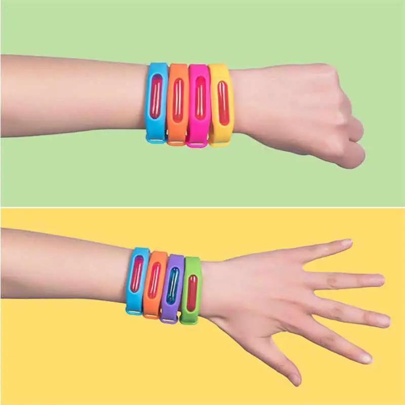 Силіконовий браслет відлякувач комах, браслет від комарів Anti Mosquito Band MOSQUITO BRACELET