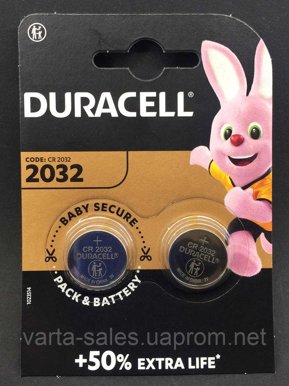 Батарейки Duracell CR2032 3V lithium - фото 1 - id-p1633710987