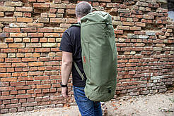 Великий тактичний рюкзак-баул 56л Стохід Олива