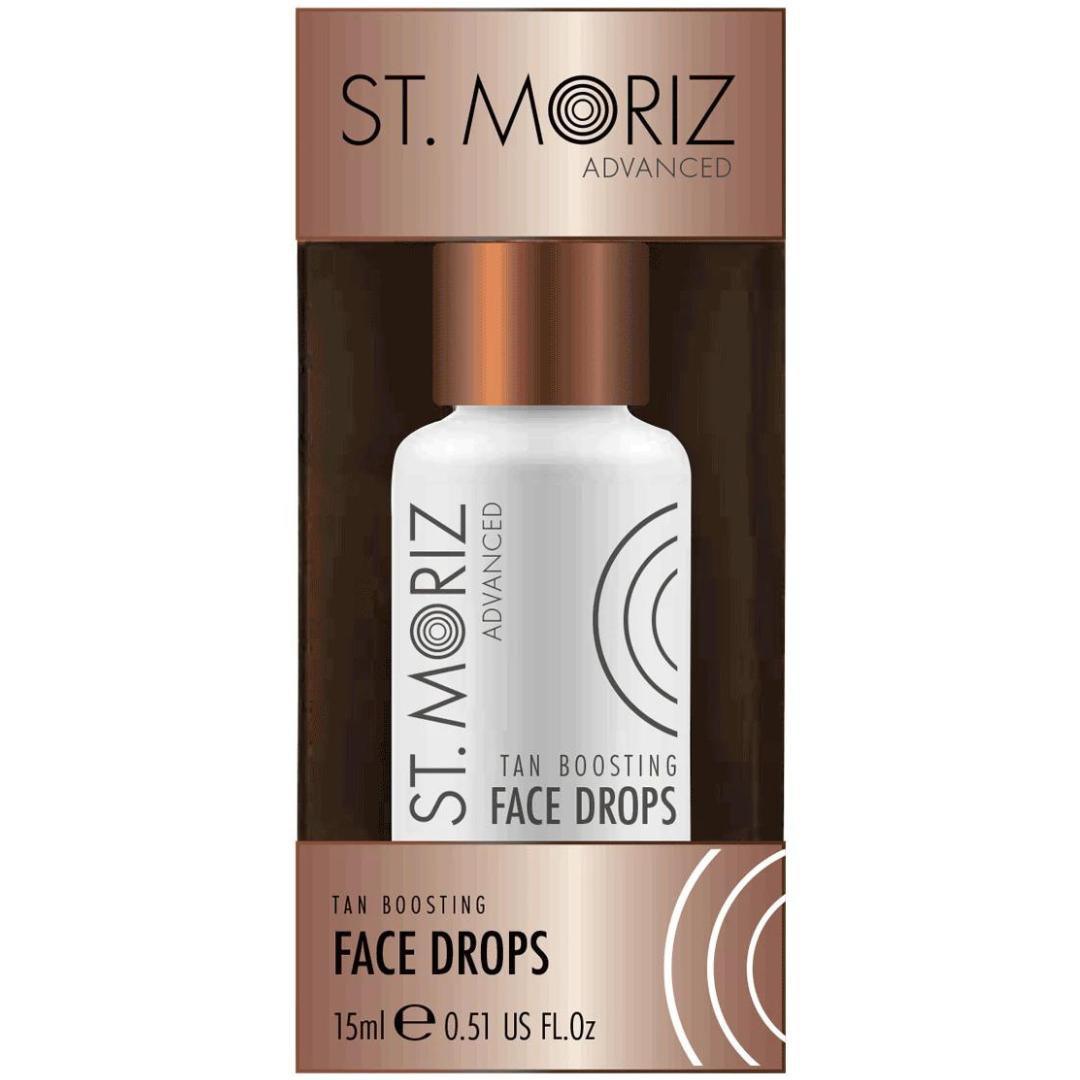 Тонувальна сироватка з ефектом сяйва шкіри St. Moriz Advanced Gradual Self Tanning Face Drops 15 мл