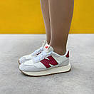 Кросівки жіночі сірі New Balance 237 Red/Grey (06682), фото 8