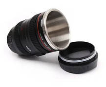 Термос Термокухоль З Кришкою 300 мл Термо Чашка В Стилі Об'єктива Canon EF 24-105, фото 4