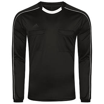 Футболка арбітра з довгим рукавом Adidas Referee 16 Long Sleeve Jersey AJ5920, Чорний, Розмір (Україна) - L