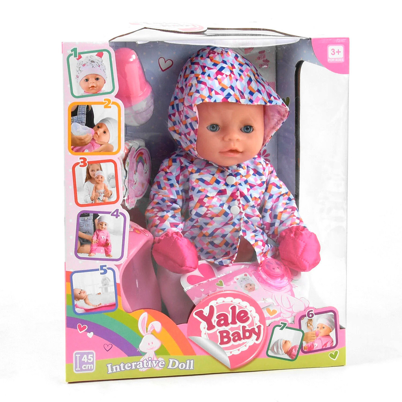 Пупс "Baby love" Baby Barn (закриває очі в положенні лежачи) арт. 023S, фото 1