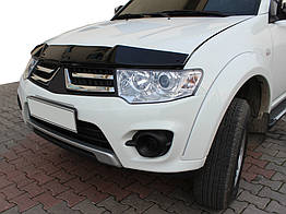 Дефлектор капоту для Mitsubishi L200 2006-2015 Полікарбонат