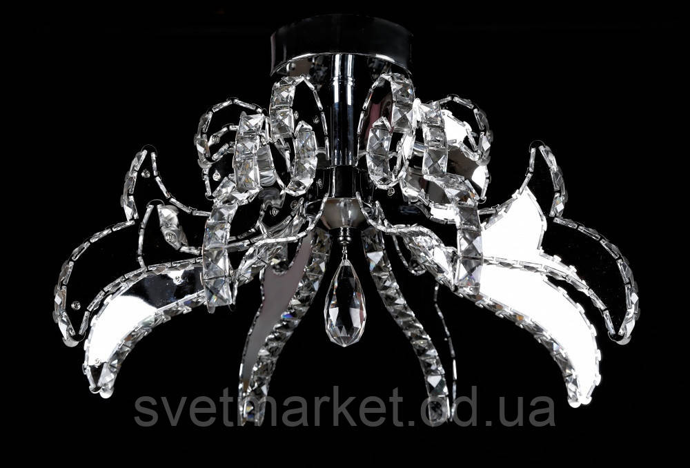 Стельова сучасна люстра L78377/8 LED (CR)