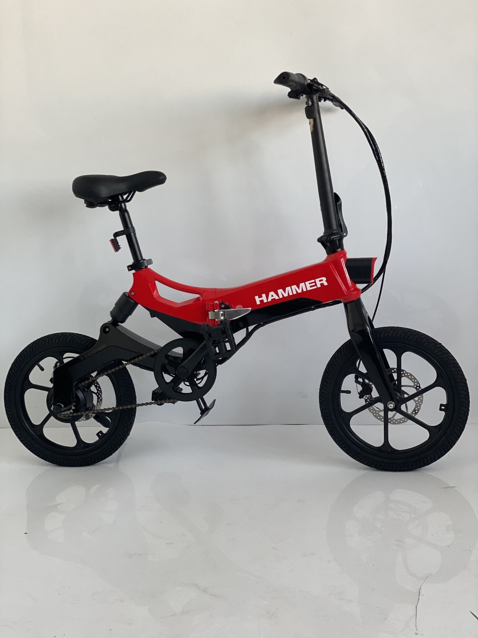 Электровелосипед HAMMER EB-7 RED - фото 4 - id-p1467405562