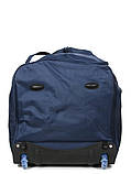 Сумка на колесах гігант XL синя 85х39х42см/136л/3.3кг/Airtex 823-85, фото 7
