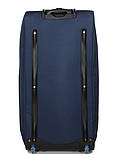 Сумка на колесах гігант XL синя 85х39х42см/136л/3.3кг/Airtex 823-85, фото 3