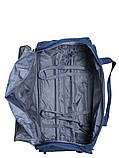 Сумка на колесах гігант XL синя 85х39х42см/136л/3.3кг/Airtex 823-85, фото 10